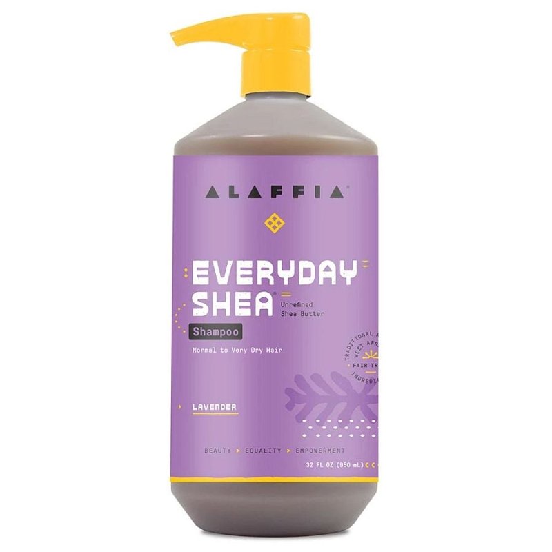 Alaffia EveryDay Shea Shampoo, Lavender, 32 fl oz