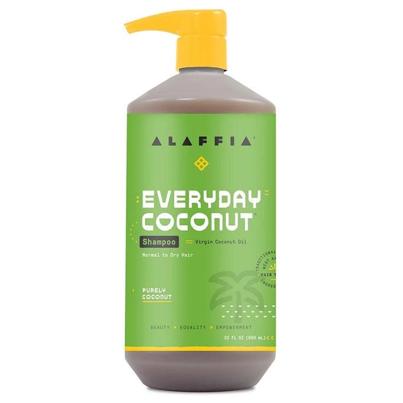 Alaffia Purely Coconut Shampoo, 32 fl oz