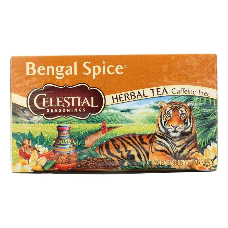 Celestial Seasonings Bengal Spice Herbal Tea, 20 tea bags