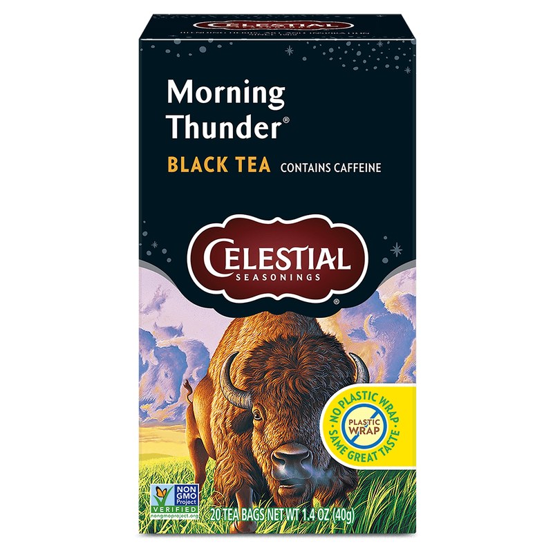 Celestial Seasonings Morning Thunder Tea, 20 tea bags