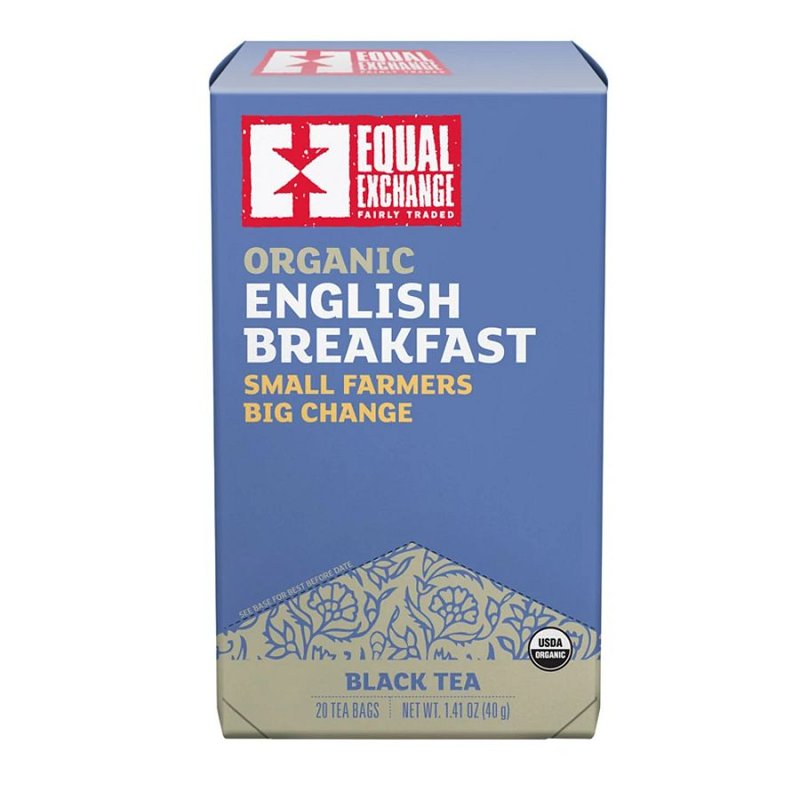 Equal Exchange Organic English Breakfast Tea, 20 tea bags