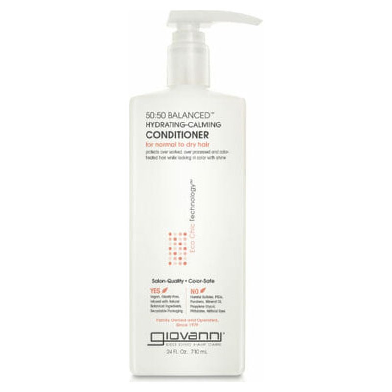 Giovanni 50:50 Balanced Hydrating-Calming Conditioner, 24 fl oz