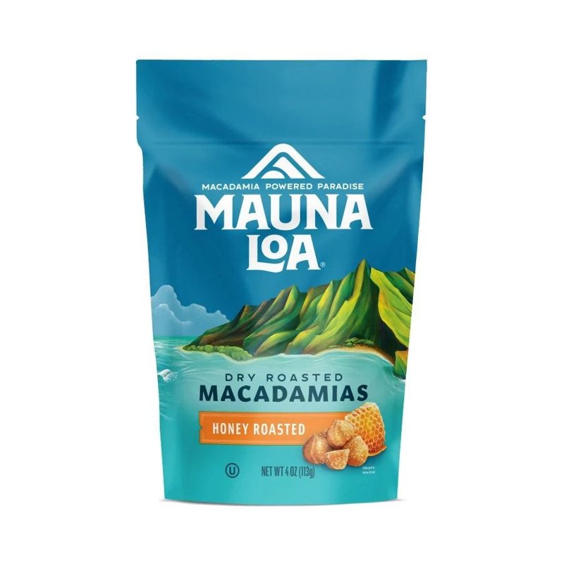 Mauna Loa Honey Roasted Macadamia Nuts, 4 oz bag