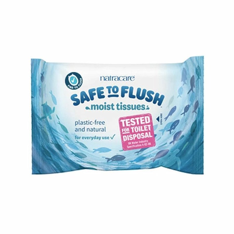 Natracare Moist Toilet Tissues, 30 count
