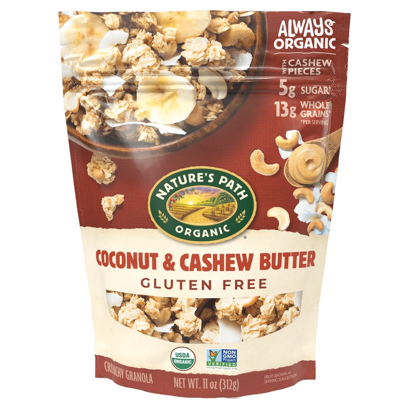 Nature's Path Organic Coconut & Cashew Butter Granola, 11 oz