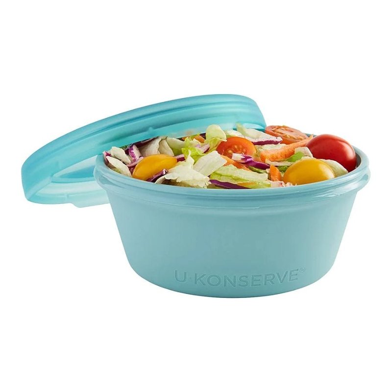 U-Konserve Silicone Round BounceBox, Seafoam, 20 oz